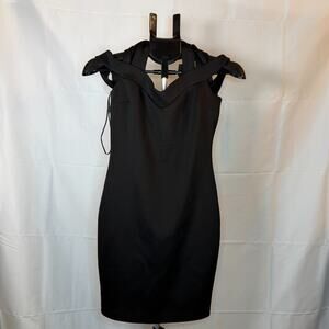 Guess Black Sleeveless Sheath Dress Women’s Size S